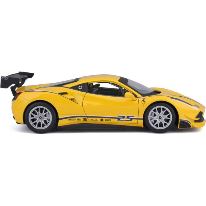 Bburago Ferrari 488 Challenge 1:24 žlutá