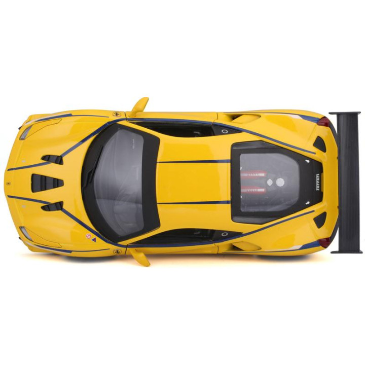Bburago Ferrari 488 Challenge 1:24 žlutá