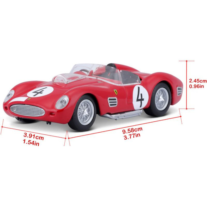 Bburago Signature Ferrari Testa Rosa 1:43 #4
