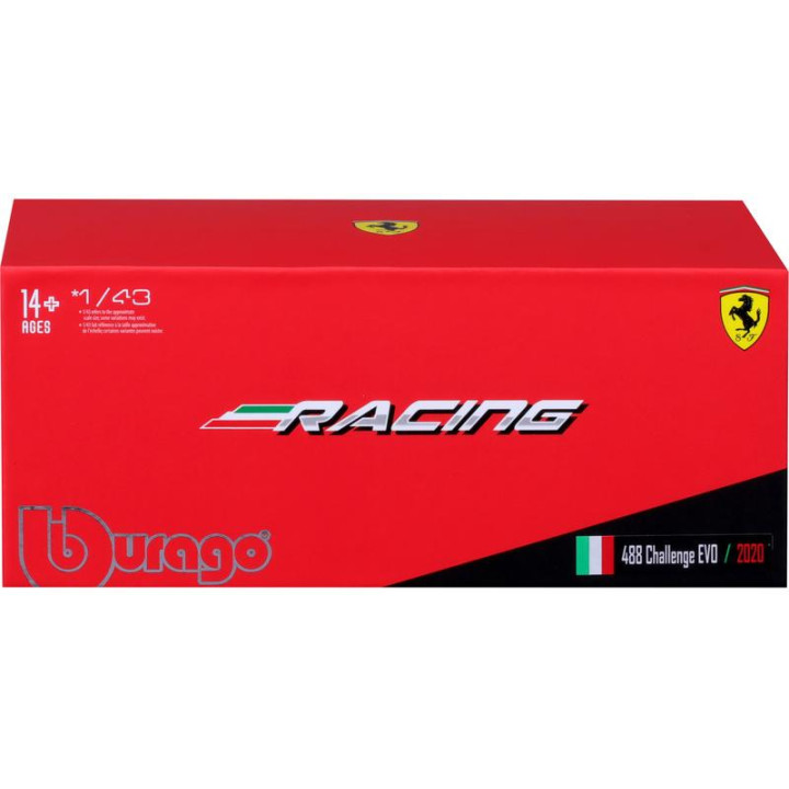 Bburago Signature Ferrari 488 Challenge Evo 2020 1:43 #28
