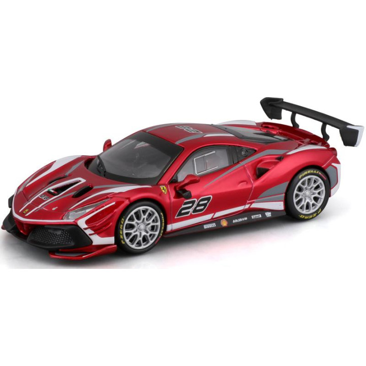 Bburago Signature Ferrari 488 Challenge Evo 2020 1:43 #28