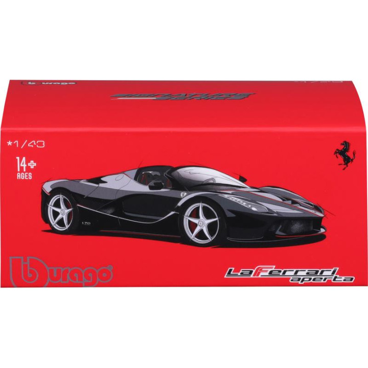 Bburago Signature Ferrari LaFerrari Aperta 1:43 černá
