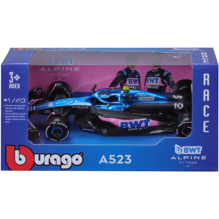 Bburago BWT Alpine F1 Team A523 1:43 #10 Gasly