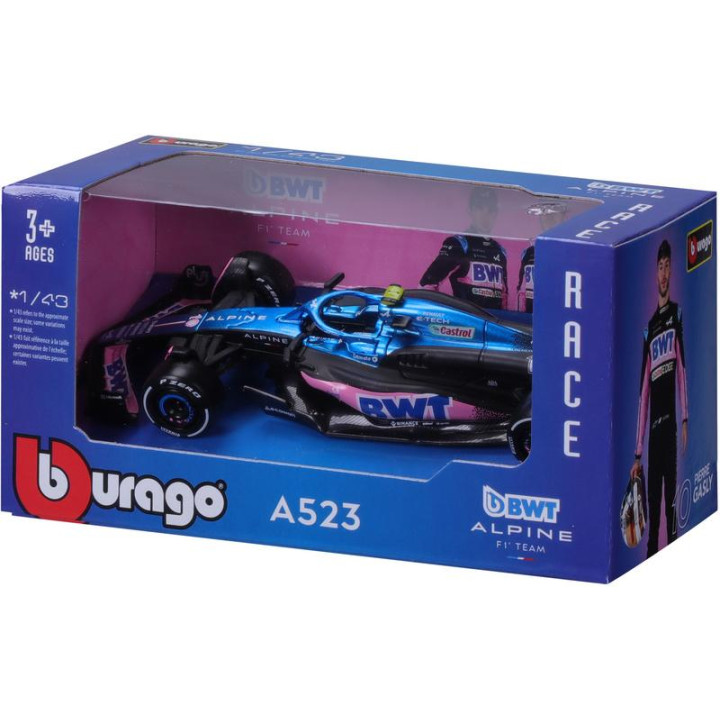 Bburago BWT Alpine F1 Team A523 1:43 #10 Gasly