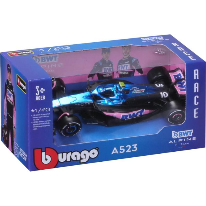 Bburago BWT Alpine F1 Team A523 1:43 #31 Ocon