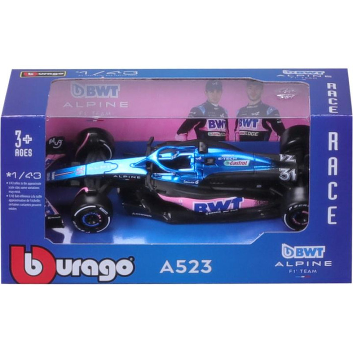 Bburago BWT Alpine F1 Team A523 1:43 #31 Ocon