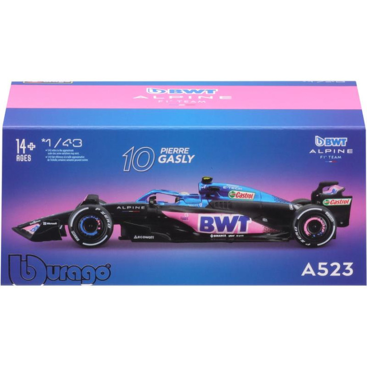 Bburago Signature BWT Alpine F1 Team A523 1:43 #10 Gasly
