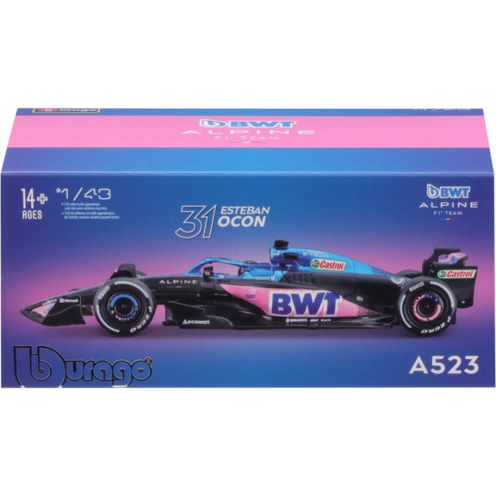 Bburago Signature BWT Alpine F1 Team A523 1:43 #31 Ocon