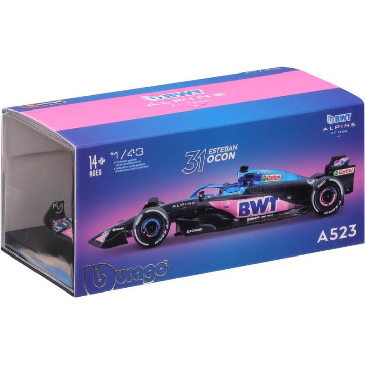 Bburago Signature BWT Alpine F1 Team A523 1:43 #31 Ocon