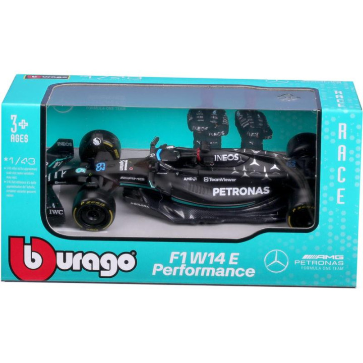 Bburago Mercedes-AMG F1 W14 E Performance 1:43 #63 Russell