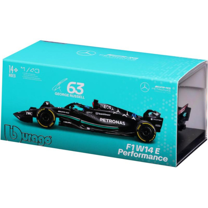 Bburago Signature Mercedes-AMG F1 W14 E Performance 1:43 #63 Russell
