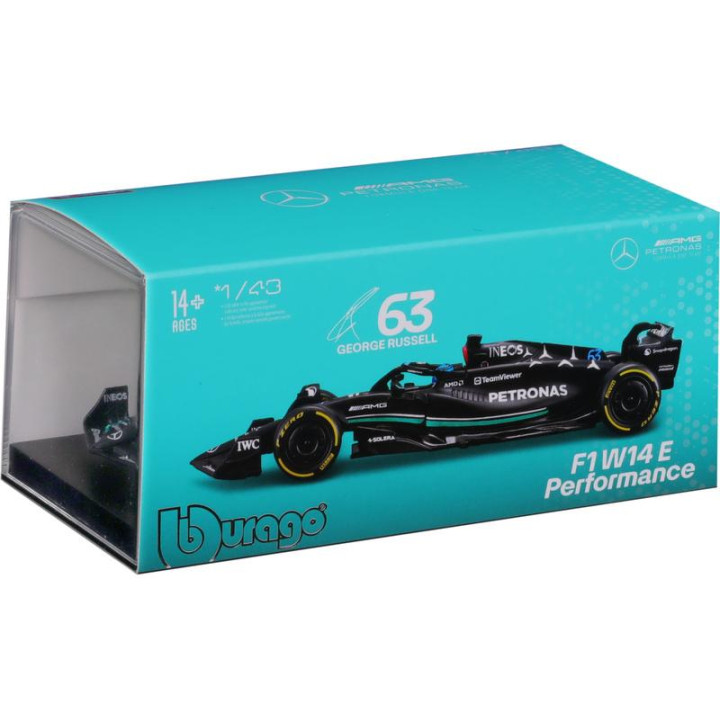 Bburago Signature Mercedes-AMG F1 W14 E Performance 1:43 #63 Russell