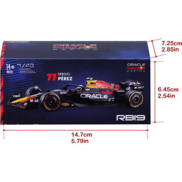 Bburago Signature Red Bull Racing RB19 1:43 #11 Pérez