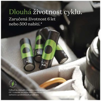 GP NiMH akumulátor AA (HR6) ReCyko Pro Professional