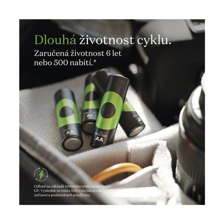 GP NiMH akumulátor AA (HR6) ReCyko Pro Professional