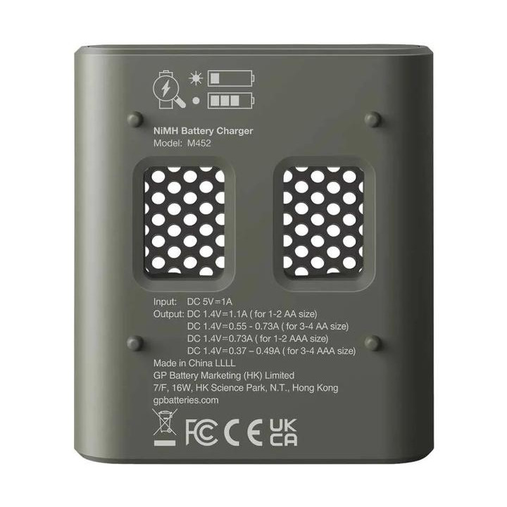 GP USB nabíječ Speed AA/AAA + 4xAA 2600mAh GP ReCyko