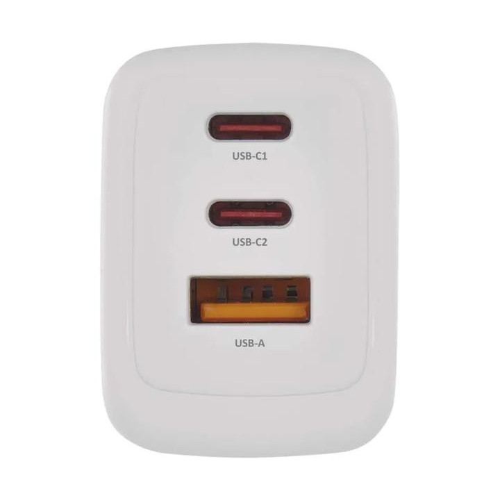 Síťový USB adaptér (zdroj) GaN PD 65W