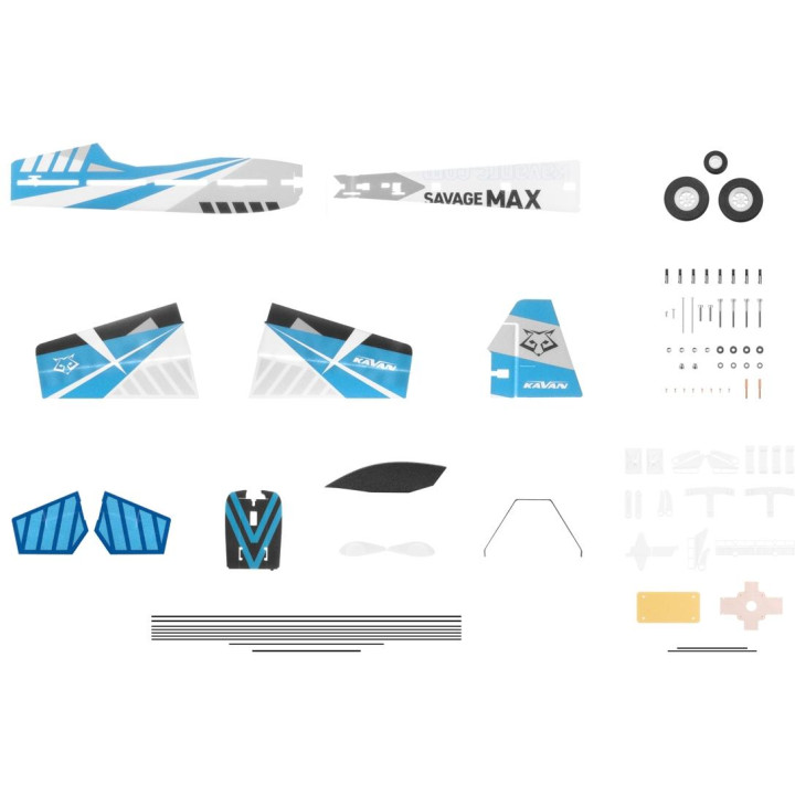 KAVAN Savage MAX V2 1080mm Kit - modrá