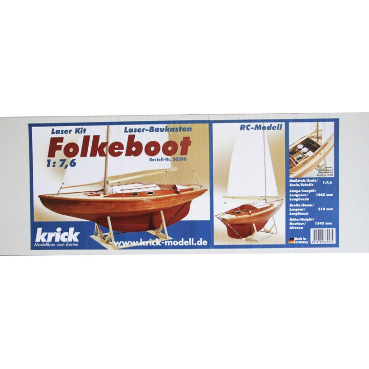 Krick Folkeboot 1:7.6 RC kit