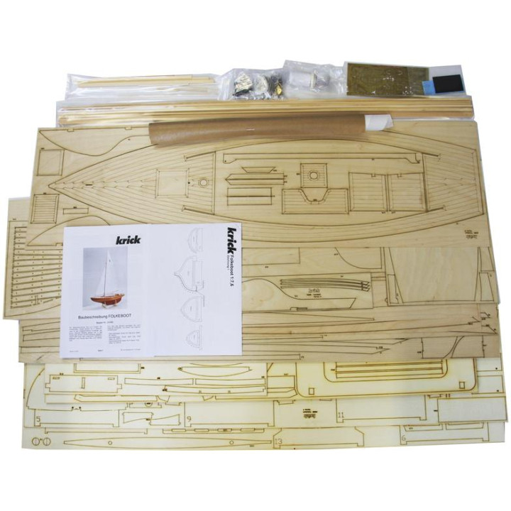Krick Folkeboot 1:7.6 RC kit