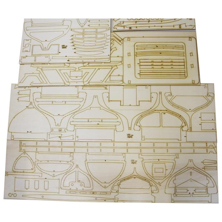 Krick Folkeboot 1:7.6 RC kit