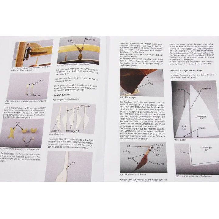 Krick Folkeboot 1:7.6 RC kit