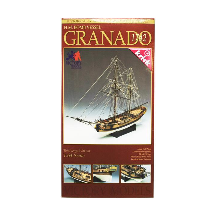 VICTORY MODELS H.M. Granado 1741 1:64 kit
