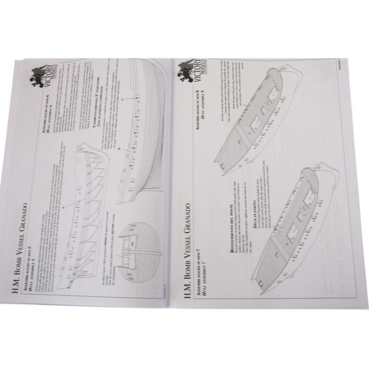 VICTORY MODELS H.M. Granado 1741 1:64 kit