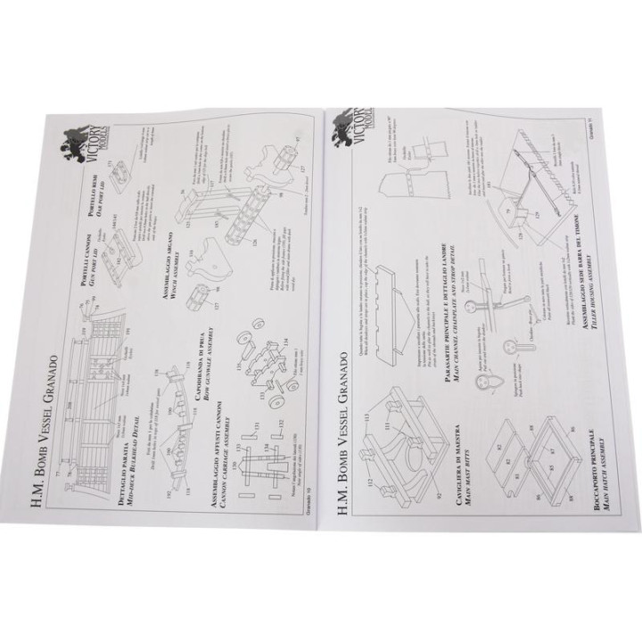 VICTORY MODELS H.M. Granado 1741 1:64 kit