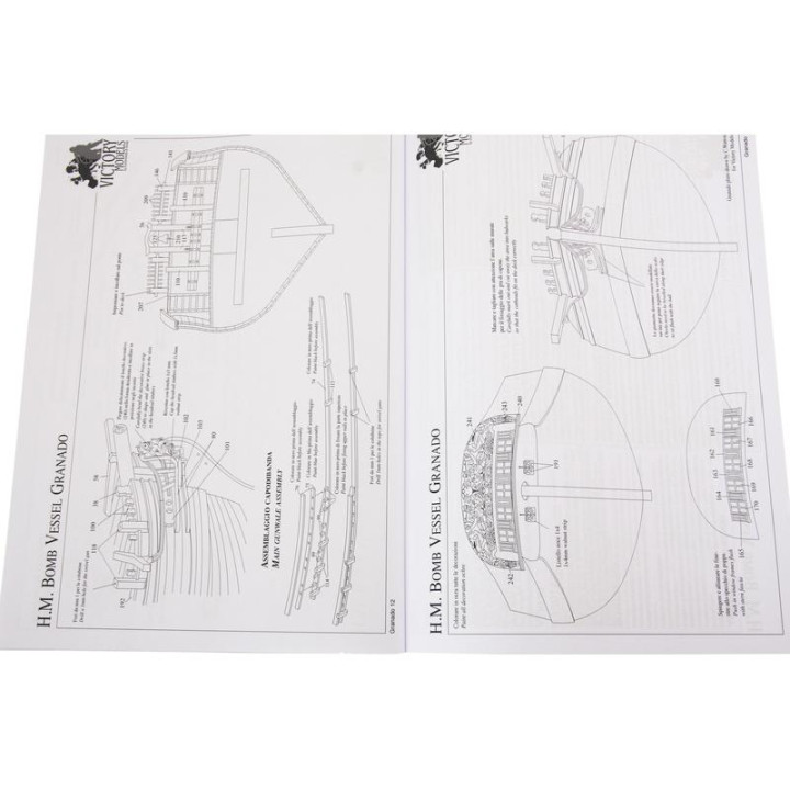 VICTORY MODELS H.M. Granado 1741 1:64 kit