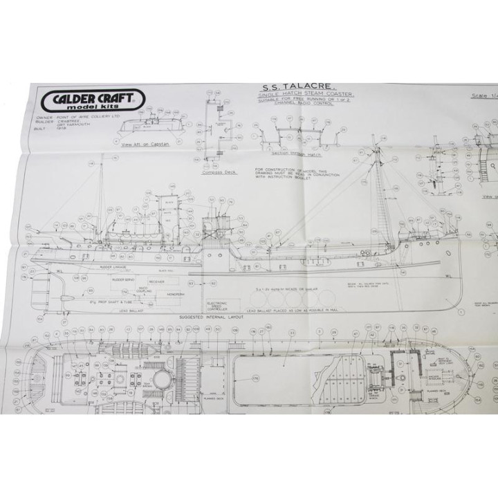 CALDERCRAFT S.S. Talacre 1:48 kit