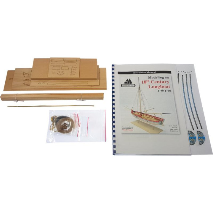 Model Shipways Longboat 1:48 kit