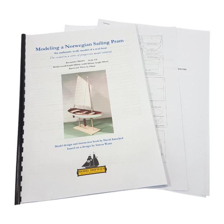 Model Shipways Norwegian Pram 1:12 kit