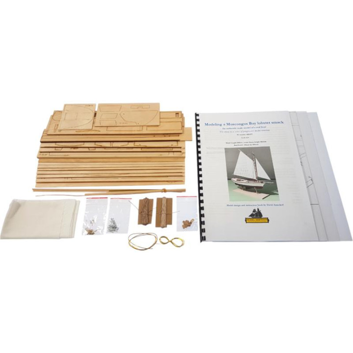 Model Shipways Muscongus Lobster Smack 1:24 kit