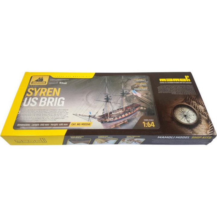 Model Shipways Syren US Briga 1803 1:64 kit