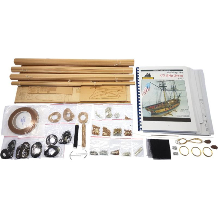 Model Shipways Syren US Briga 1803 1:64 kit