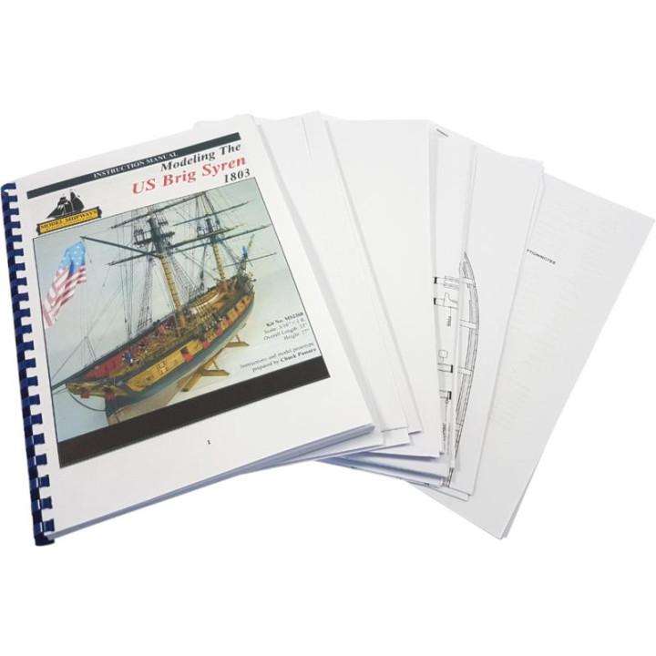 Model Shipways Syren US Briga 1803 1:64 kit