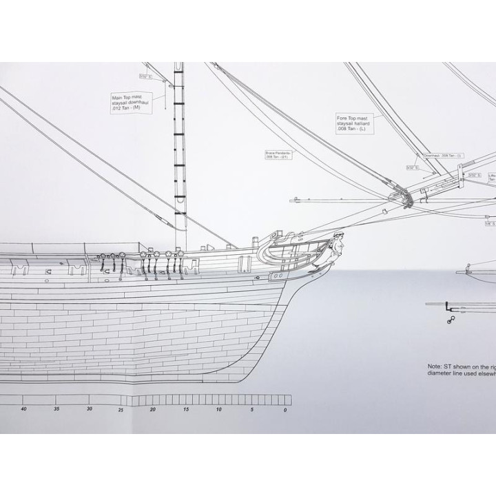 Model Shipways Syren US Briga 1803 1:64 kit