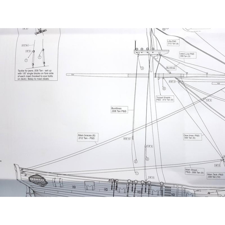 Model Shipways Syren US Briga 1803 1:64 kit