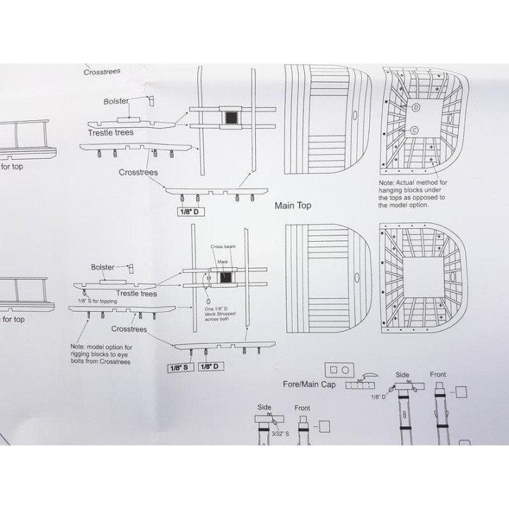Model Shipways Syren US Briga 1803 1:64 kit