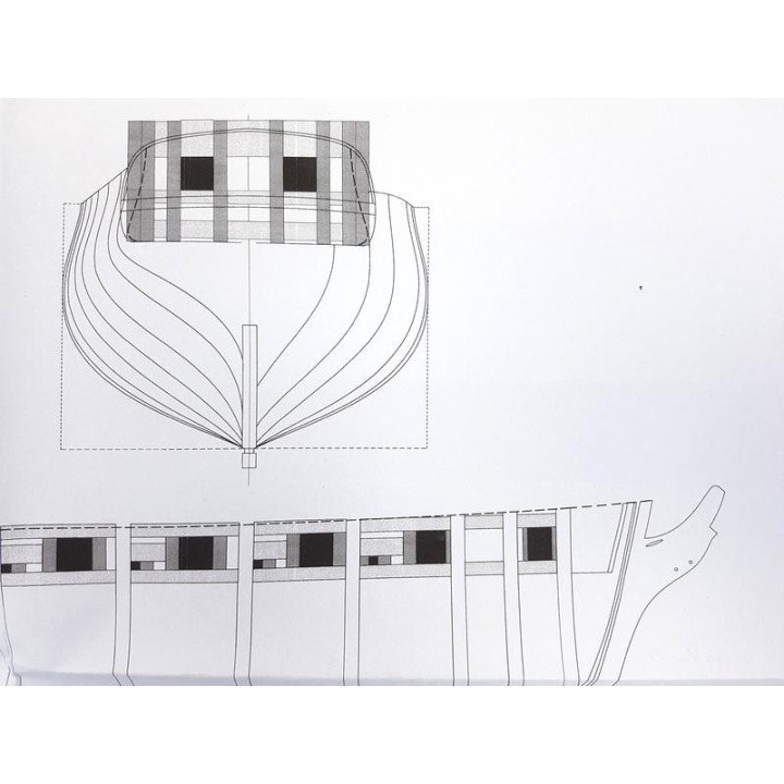 Model Shipways Syren US Briga 1803 1:64 kit