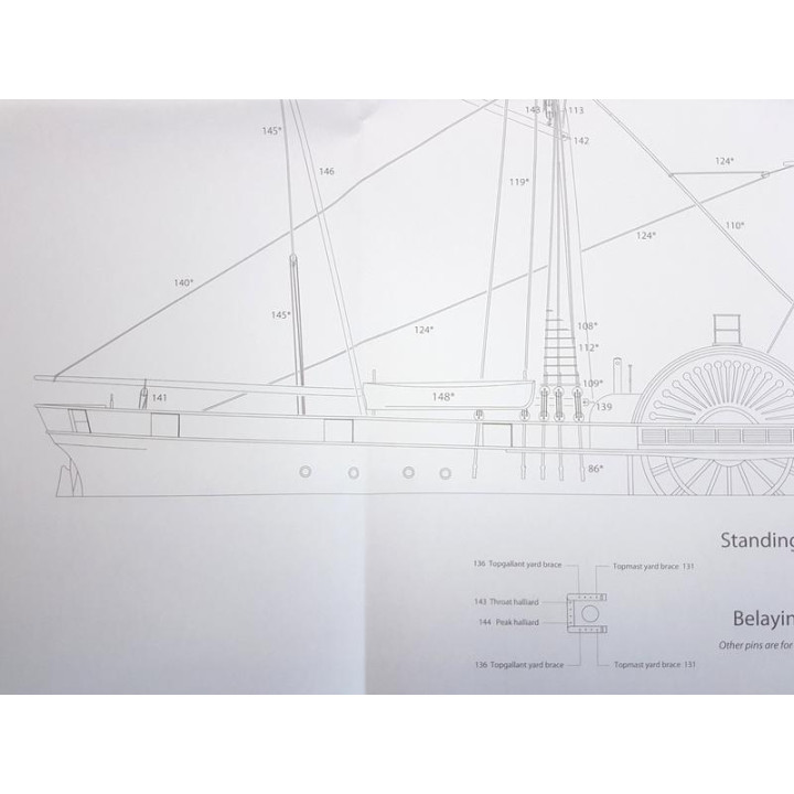 Model Shipways Harriet Lane 1:96