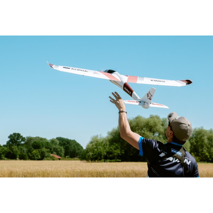 KAVAN Alpha V2 1500mm RTF - červená
