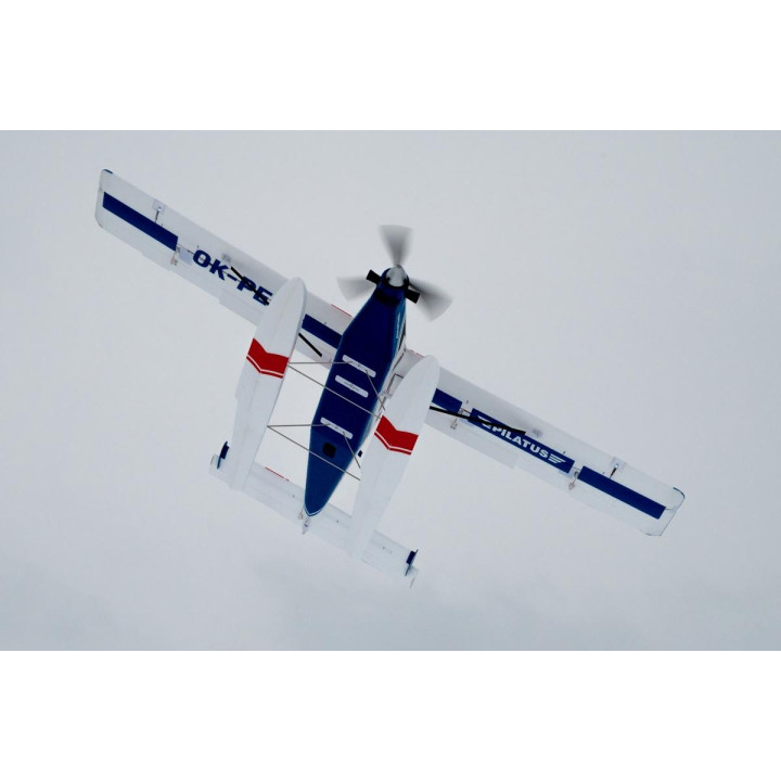 KAVAN Pilatus PC-6 Porter 1500mm ARF - modrá