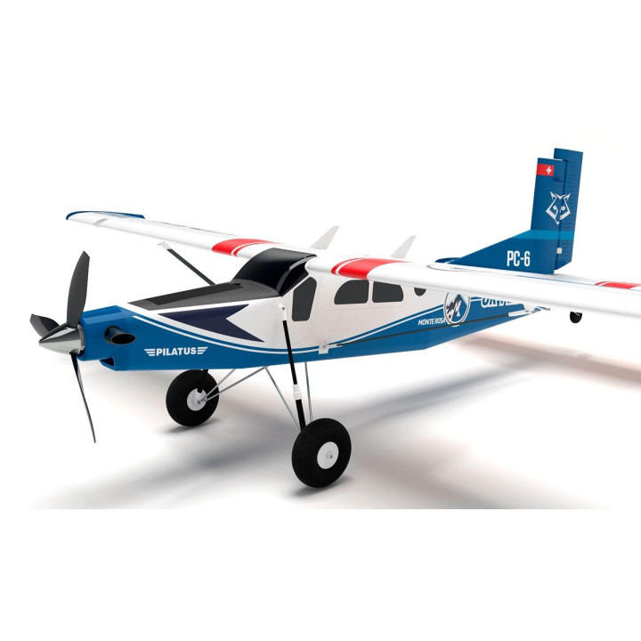 KAVAN Pilatus PC-6 Porter 1500mm ARF - modrá, s R8 Rx