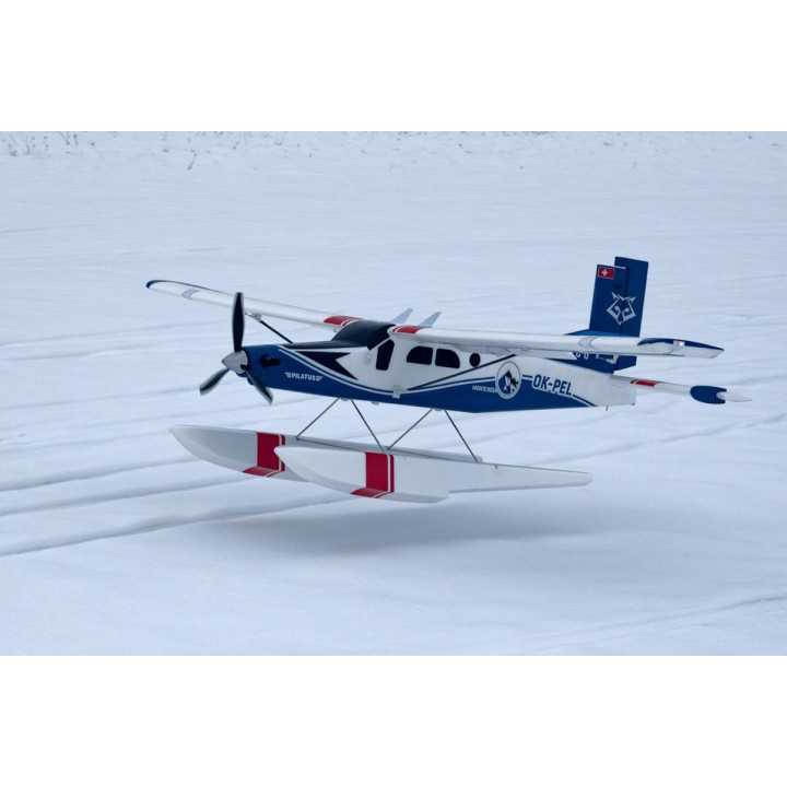 KAVAN Pilatus PC-6 Porter 1500mm ARF - červená