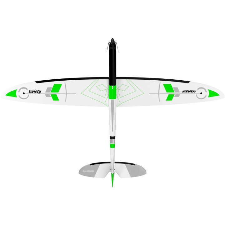 KAVAN Twisty 1512mm ARF - zelená