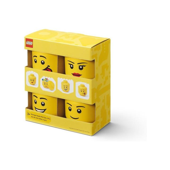 LEGO úložná hlava mini Multi pack 4ks