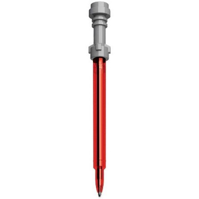 LEGO Star Wars gelové pero Světelný meč - červené