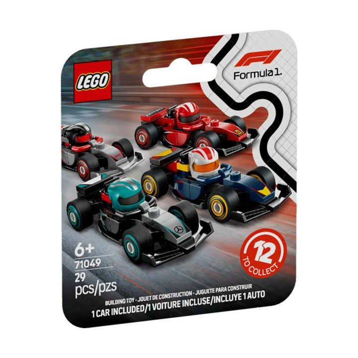 LEGO Minifigurky - Sběratelská závodní auta F1